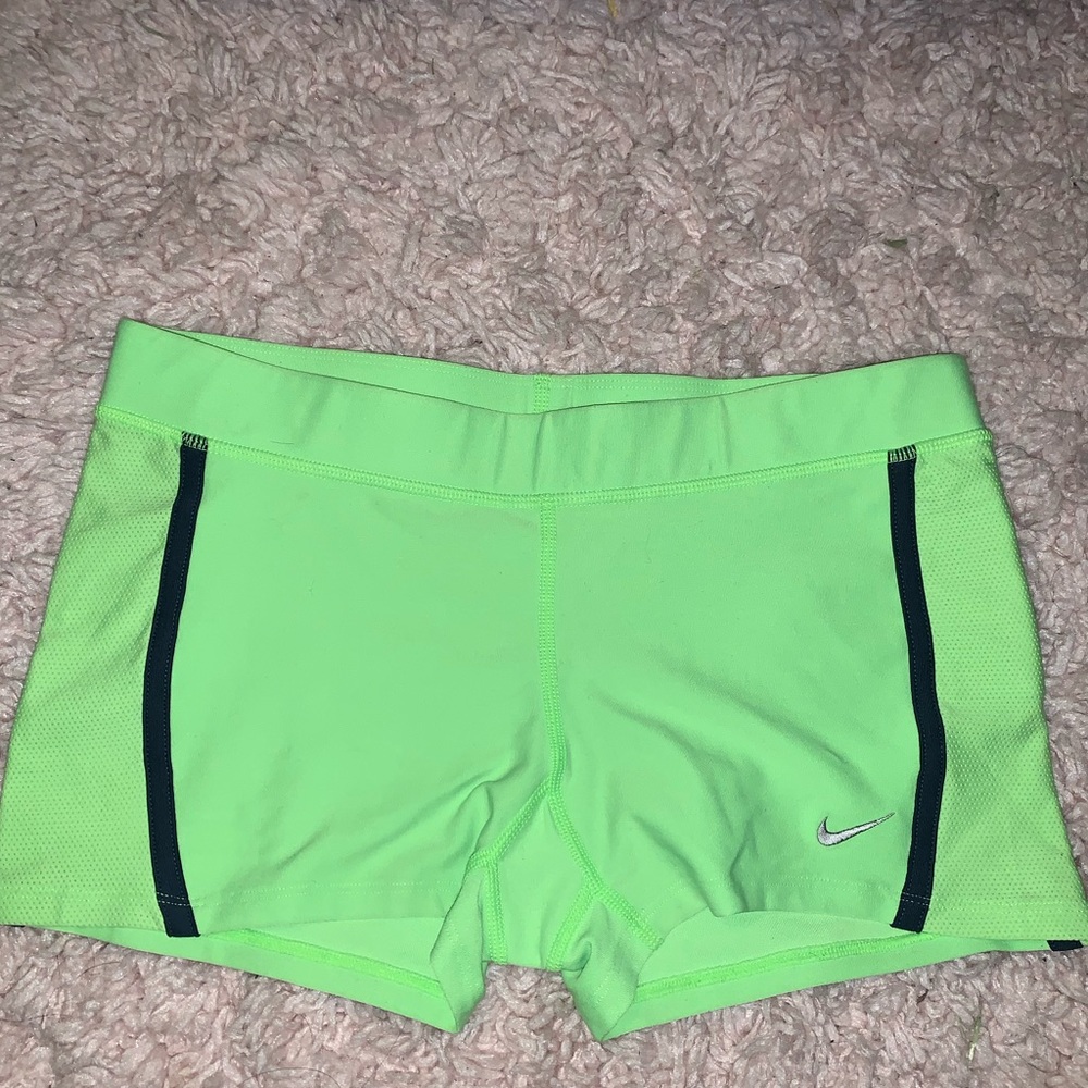 Neon Green Nike Spandex